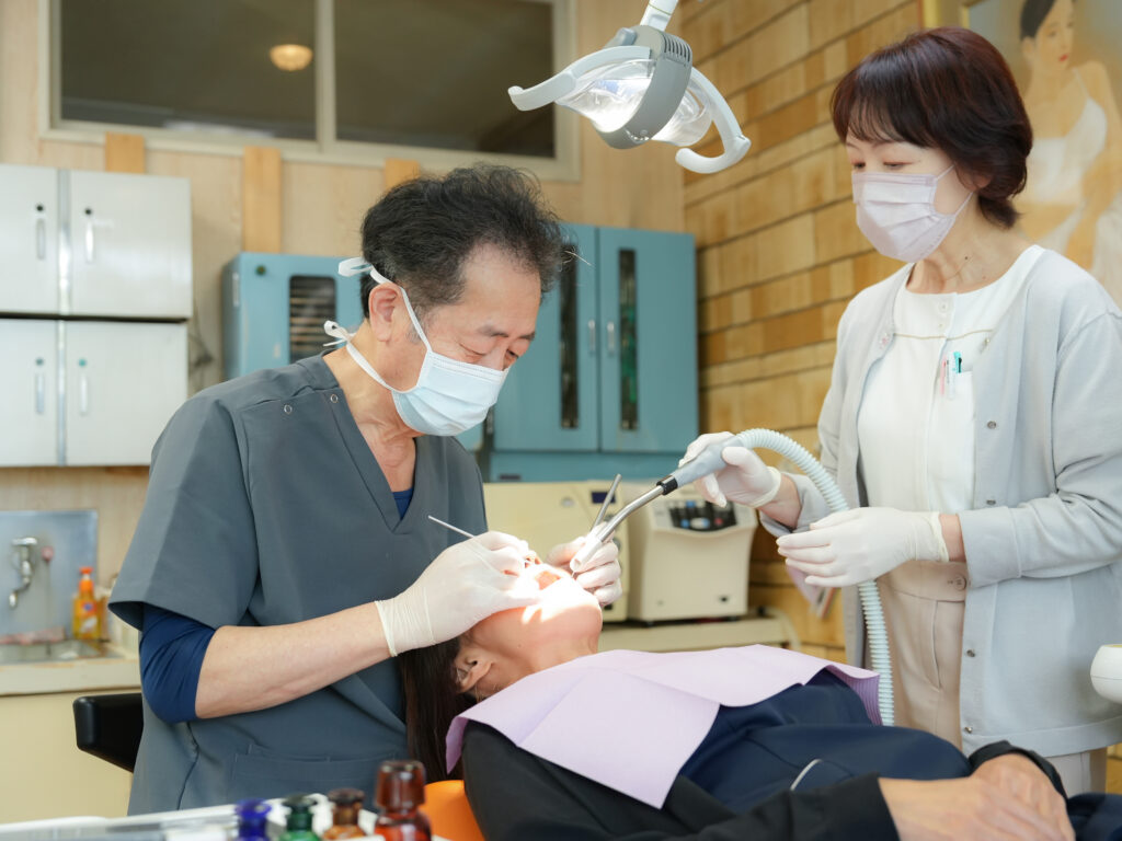 院長による診療風景